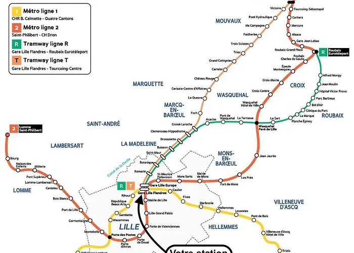 2ch Elevator, Terrace, Private Parking. * Lilla